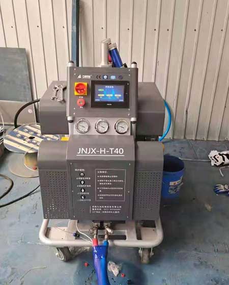 進口聚氨酯噴涂機加工廠家(圖1) JNJX-H-T40D聚氨酯噴涂機